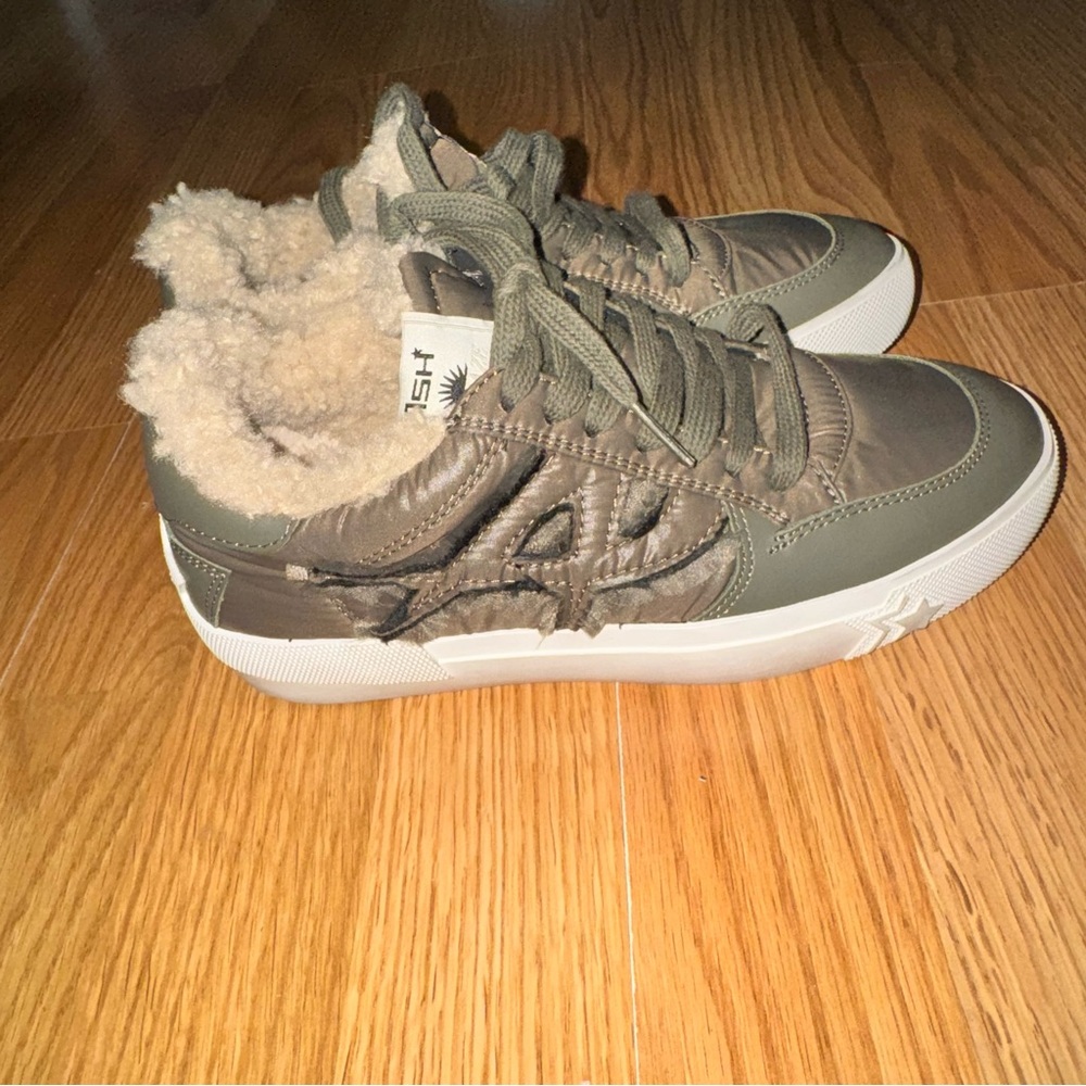 Ash Malibu faux fur sneakers